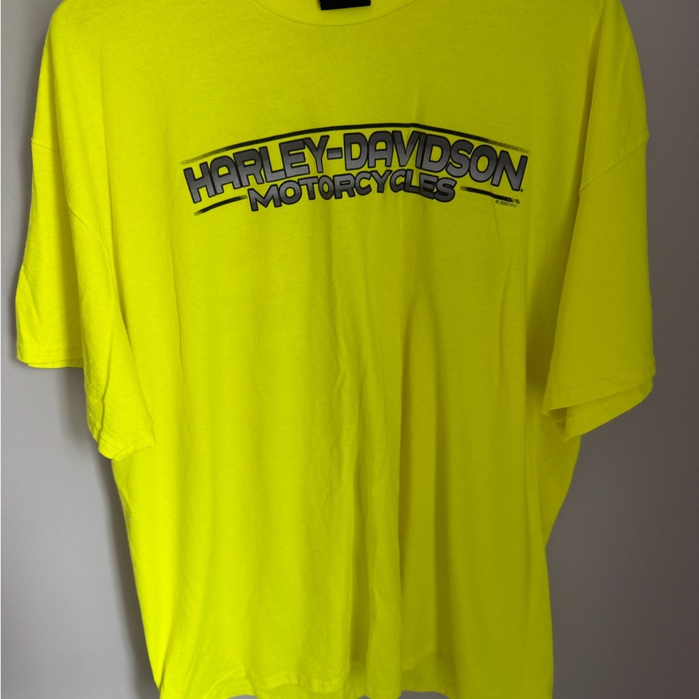 Harley Davidson T Shirt Gator Leesburg Florida Back Graphic Biker Tee XL